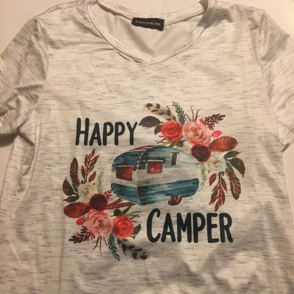 NEW Happy Camper T-shirt